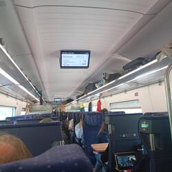 im ICE nach Fulda