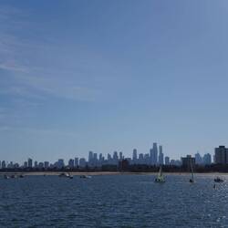 zum Sehen und Gesehen werden. Das galt für die Skyline, aber ...