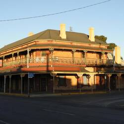One of the old hotels in Peterborough