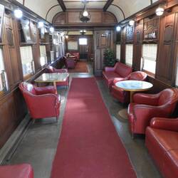 The ladies lounge car