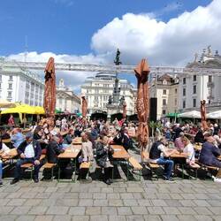 Wandered via a bierfest.