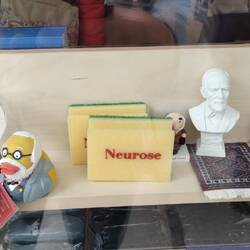 Unironically overpriced ironic tourist tat at the Freud Museum