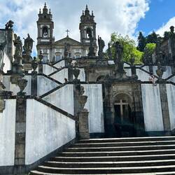 Bom Jesus Stairs Near the Top