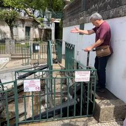 Opening The Water Valve To Fill The Ballast Tank