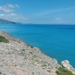 Ausblick nach Norden vom kleinen Hügel