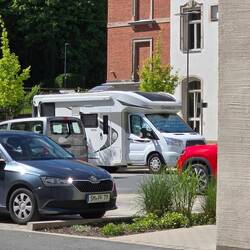 Neuer Parkplatz
