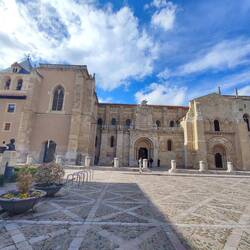 Basilika in der Ewige Anbetung war, darum keine Fotos.
