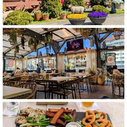 Snackplatte mit vielen Leckereien