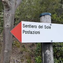 Auf dem Rückweg bin ich den Sentiero del Sole gegangen