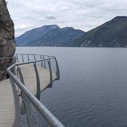 Der Wanderweg ist wirklich beeindruckend.