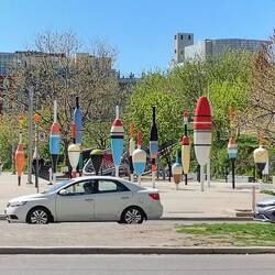 So eine bunte Stadt...