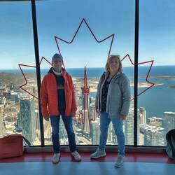 Hier stehen wir 😁