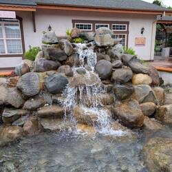 Fountain nearby