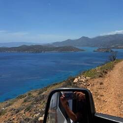 Mit Blick auf Spinalonga