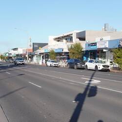 nach Rye (ja, nicht sehr attraktiv).