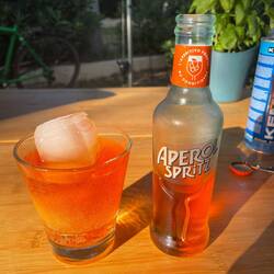 eigentlich bin ich ja krank & heut sollte es mal alkoholfrei werden, aber die Sonne scheint so schön