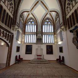 Der Trohnsaal des Bischofs
