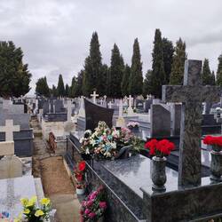 So sehen die Friedhöfe hier aus