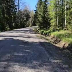 Durch Finnland fahren... bergauf - bergab