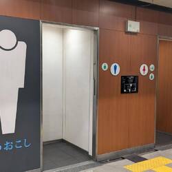 Öffentliches WC beim Bahnhof resp. U-Bahn. Jede Station hat öffentliches WC (Gratis)