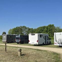Motorhome aire, free to park with free services