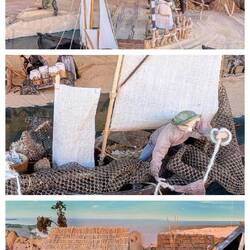 Ausstellung über das Leben der Fischerfamilien