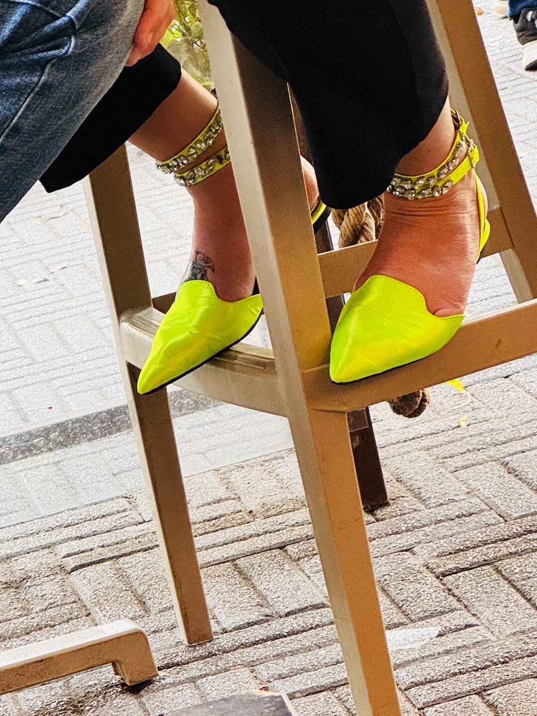 Schuhe können'se, die Italiener....