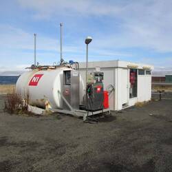 Tankstelle in Reykjanes