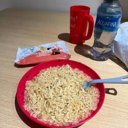 Microwave noodles