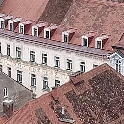 Graz rooftop detail from above.