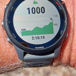 Auch diese Hürde ist geknackt, die Garmin misst erstaunlich genau!👍