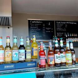 Typisches Fischbrötchen Standl