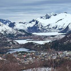 Vista dall'altro della salita