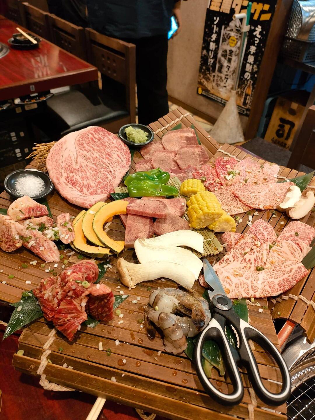 Fein marmoriertes zartes Fleisch...