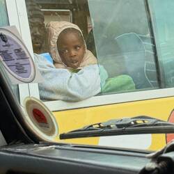 ...ein Gesicht der Zukunft Afrika! Wie wird er/sie die Zukunft erleben?