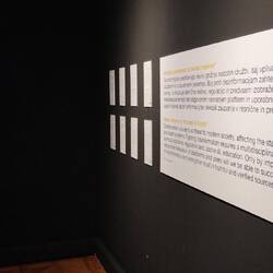 AI-generated Hitler visit in a display on disinformation