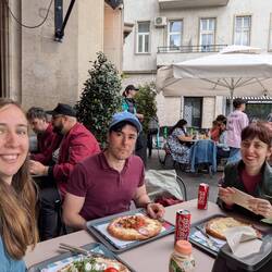 Mittagessen mit Kaan und Alina