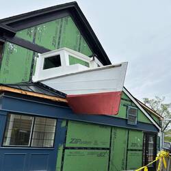 Rock Hall village view