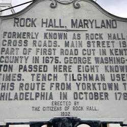 Rock Hall village view