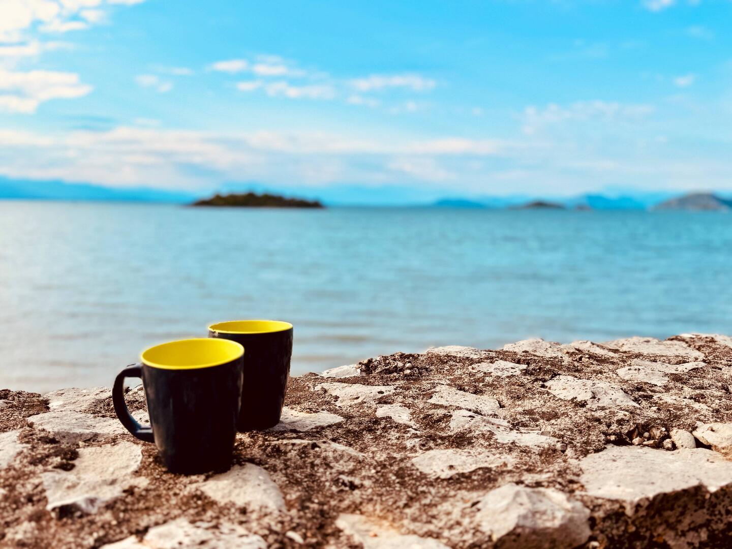 Kaffee am See: was für ein Start in den Tag...🥰