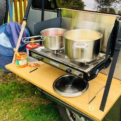 Die neue Außenküche – Rückenfreundlicher Traum des VW-Bus – Campers