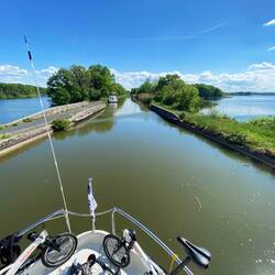 Saarkanal und Étang du Stock