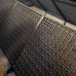 After pilgrim mass, a nun opened the steps in the floor so we could descend from the cathedral