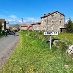 Local farmers turned the signs upside down during a strike, and no one bothered to right them