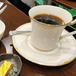 Fancy coffee cup
