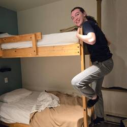 Emma wanting the bunk bed for nostalgia reasons