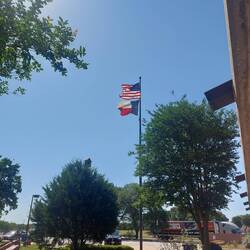 Erste Rest Area nach San Antonio