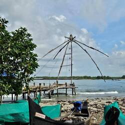 Filet de pêche chinois