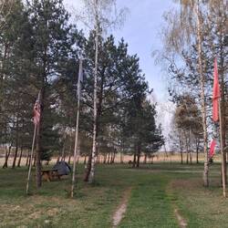 Cały kemping miałem dla siebie