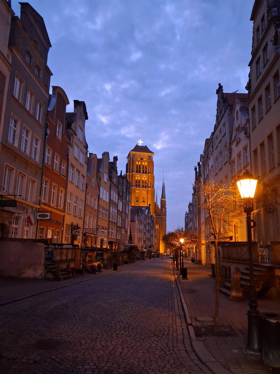 Gdańsk o świcie